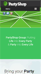 Mobile Screenshot of partyshop.com.au